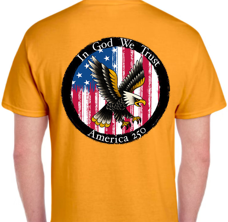 Round Seal America 250 Men's Back Graphics