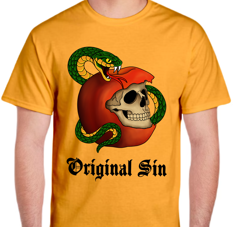 Original Sin Men's Front Graphic