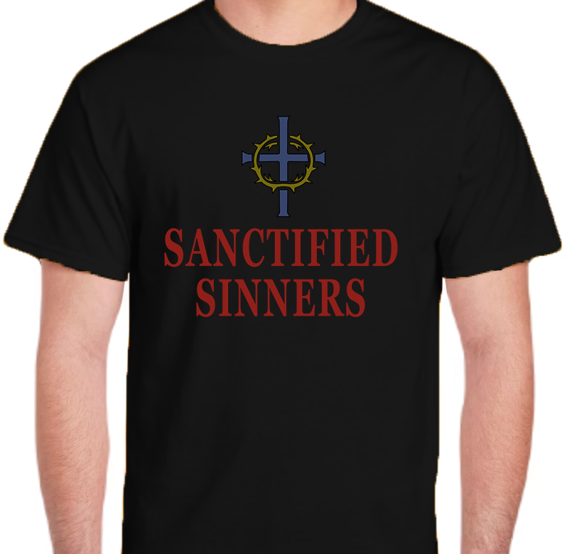 Sanctified Sinners Logo Men's Front Graphic