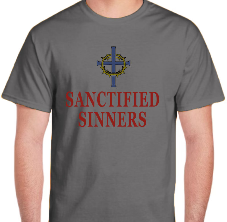 Sanctified Sinners Logo Men's Front Graphic