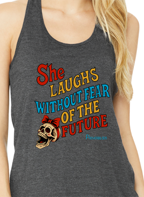 Proverbs 31:25 Tank Top