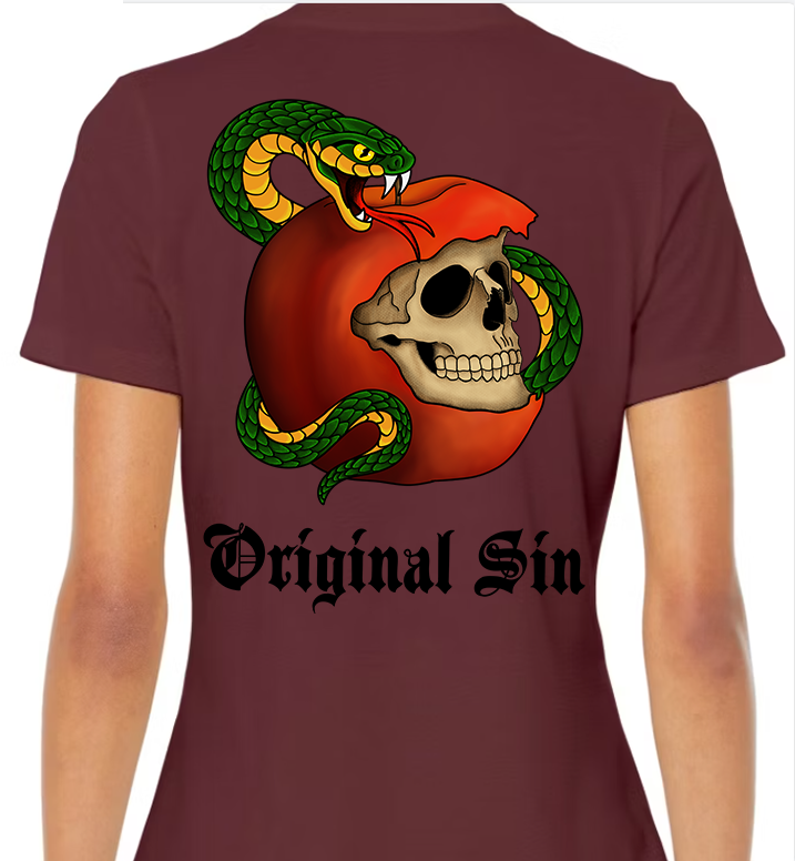 Original Sin Women's Back Graphic