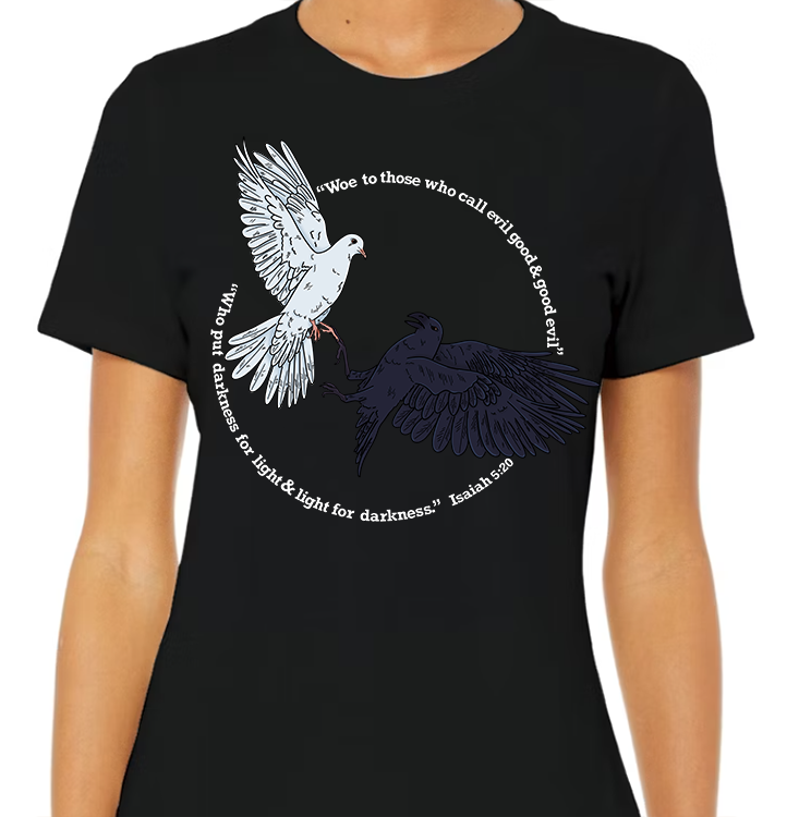 Isaiah 5:20 Women's Front Graphic