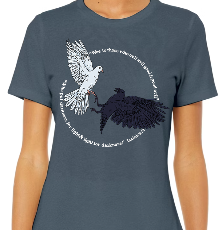 Isaiah 5:20 Women's Front Graphic