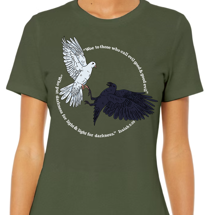 Isaiah 5:20 Women's Front Graphic