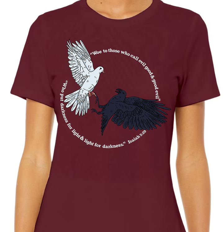 Isaiah 5:20 Women's Front Graphic