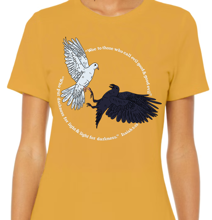 Isaiah 5:20 Women's Front Graphic