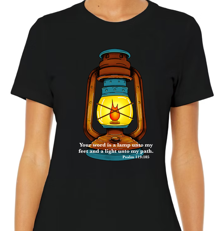 Psalm 119:105 Women's Front Graphic