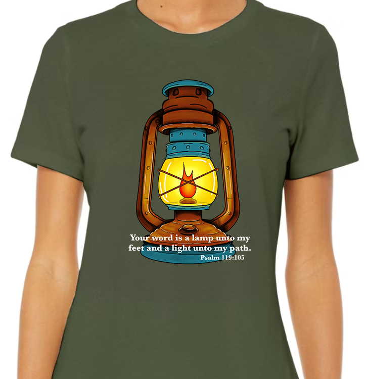 Psalm 119:105 Women's Front Graphic