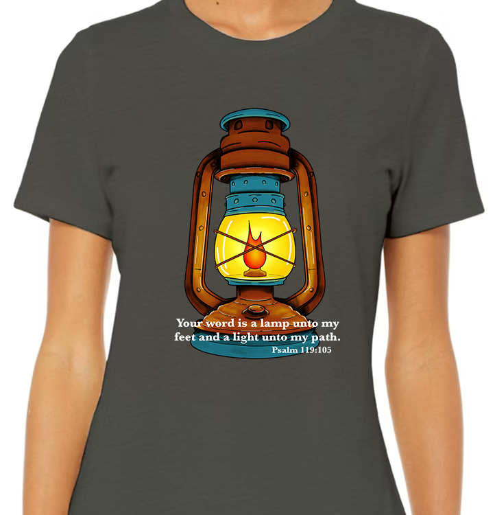 Psalm 119:105 Women's Front Graphic