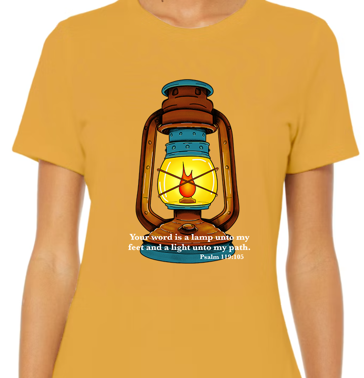 Psalm 119:105 Women's Front Graphic