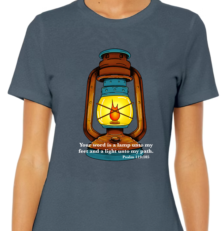 Psalm 119:105 Women's Front Graphic