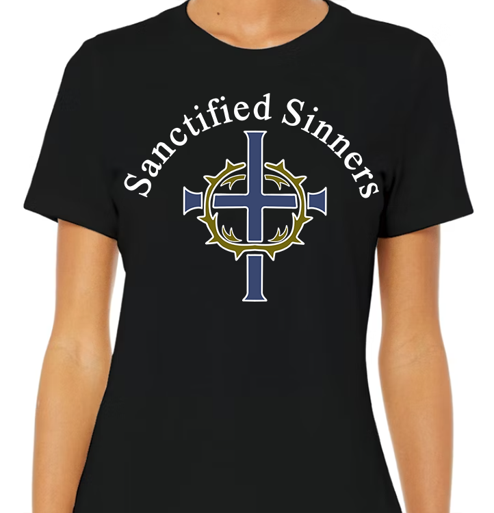 Sanctified Sinners Logo Women's Front Graphic