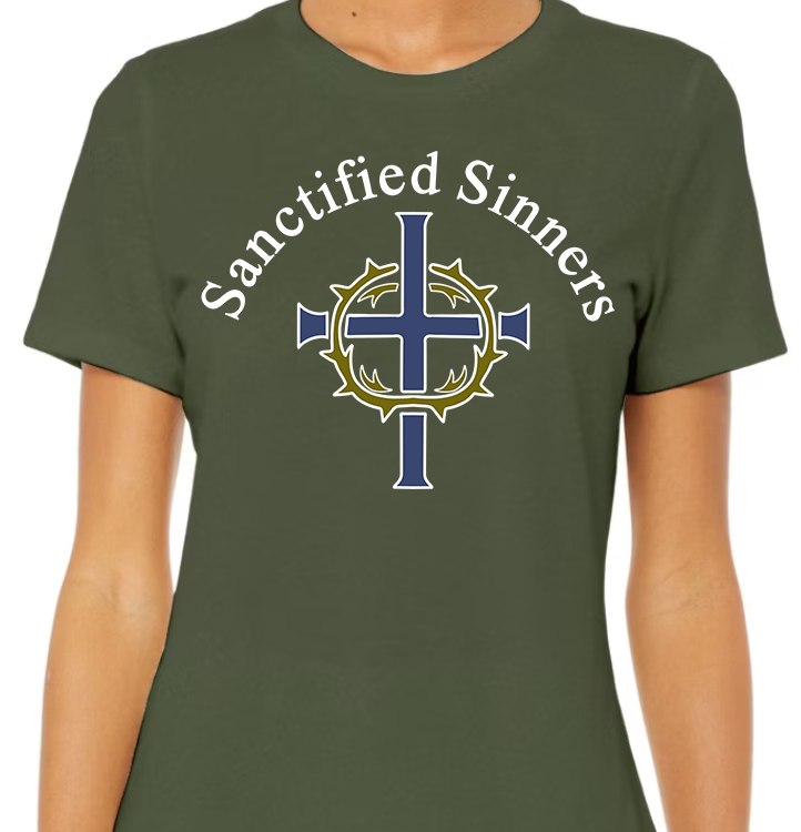 Sanctified Sinners Logo Women's Front Graphic