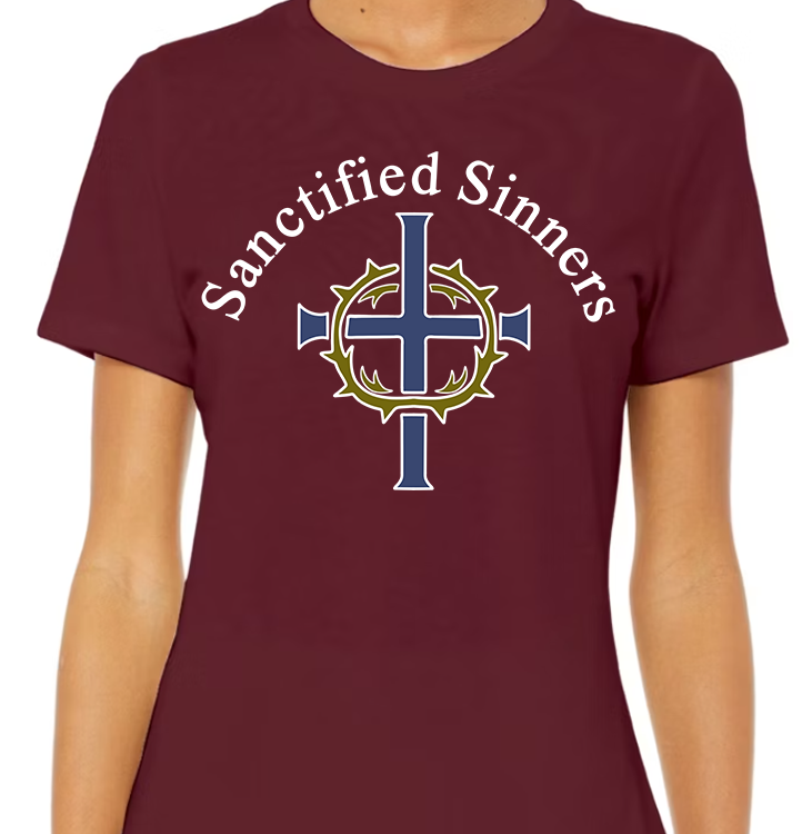 Sanctified Sinners Logo Women's Front Graphic